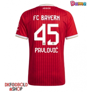 Bayern Munich Aleksandar Pavlovic #45 Hjemmebanetrøje Dame 2026-27 Kort ærmer Bayern Munich Aleksandar Pavlovic #45 Hjemmebanetrøje Dame 2026-27 Kort ærmer